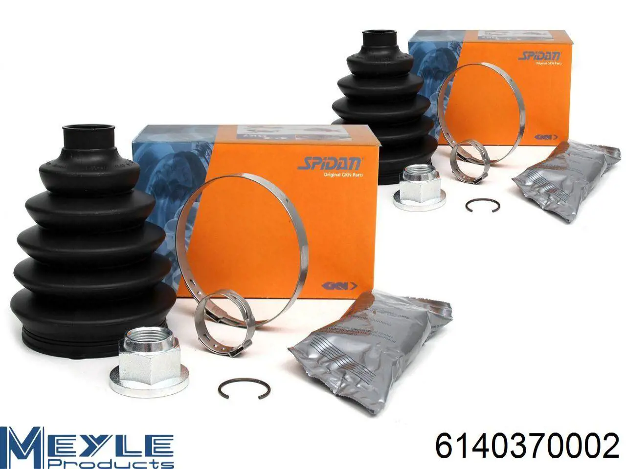 Fuelle de semieje delantero interior 6140370002 Meyle