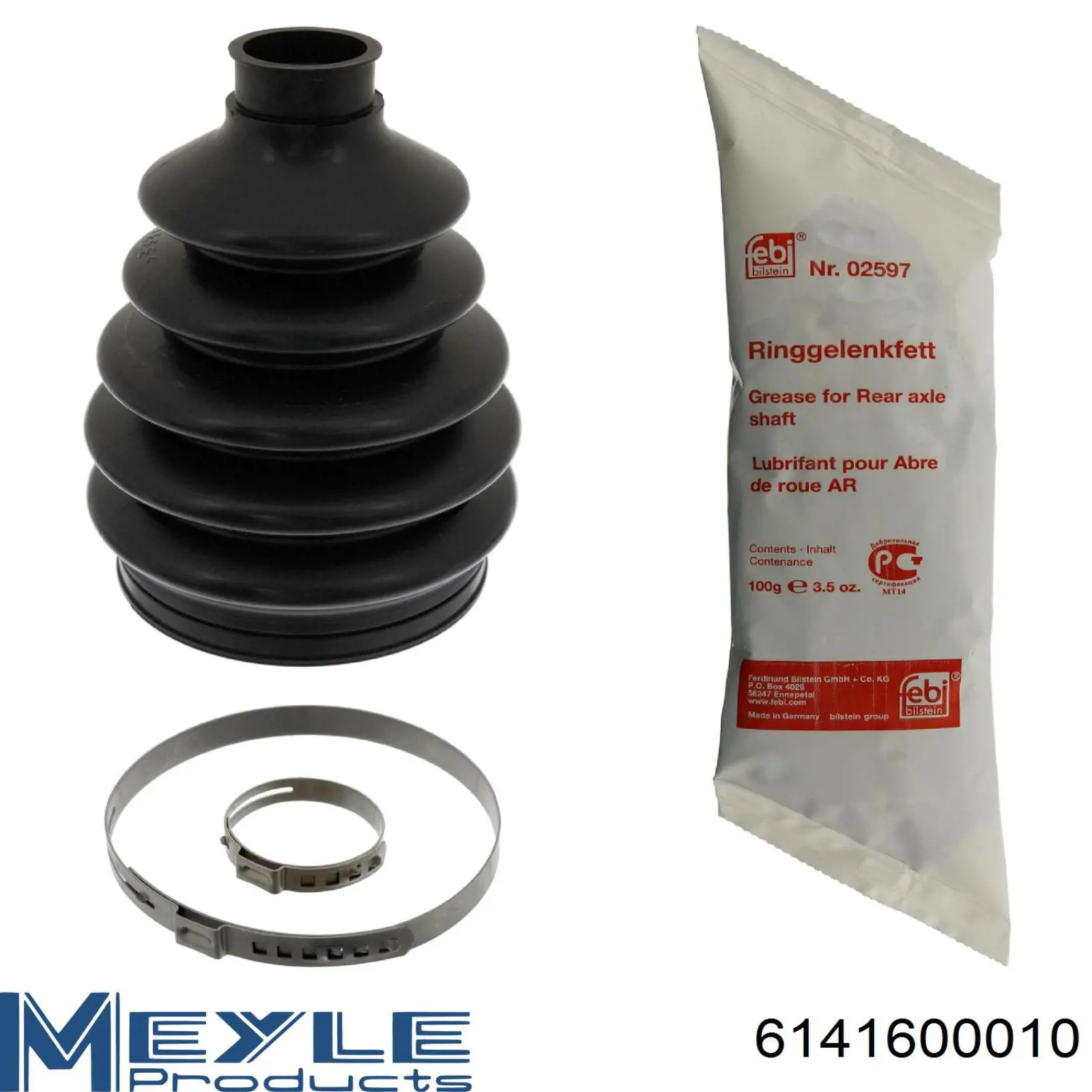 Fuelle de palier delantero exterior 1603005 Opel