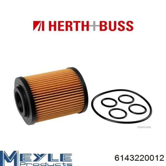 Filtro de aceite Meyle 6143220012 precio, desde 6,91 EUR