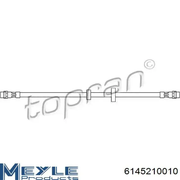 5562237 Opel latiguillo de freno trasero