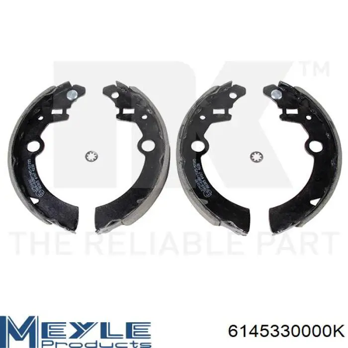 Zapatas de freno 530318 Metelli