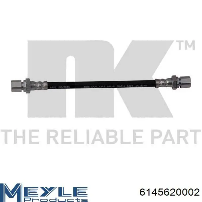 Tubo liquido de freno trasero Opel 90445758