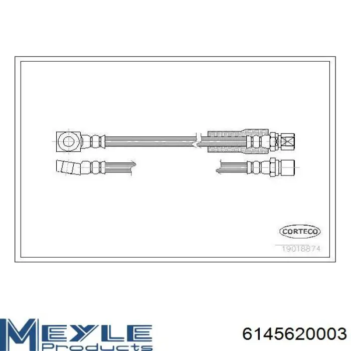 Latiguillos de freno delantero General Motors 90468319 precio, desde 12,71 EUR