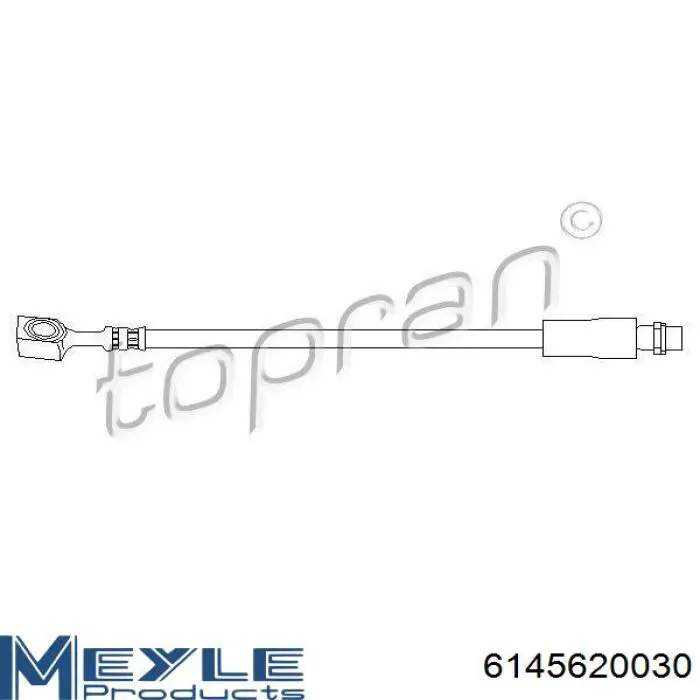 Tubo flexible de frenos delantero Triscan 815024133