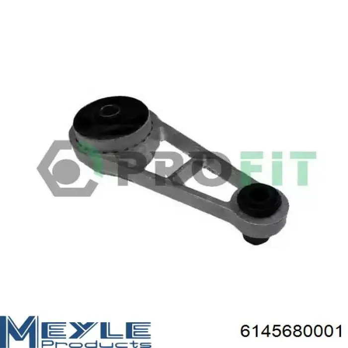 Soporte de motor derecho 6145680001 Meyle