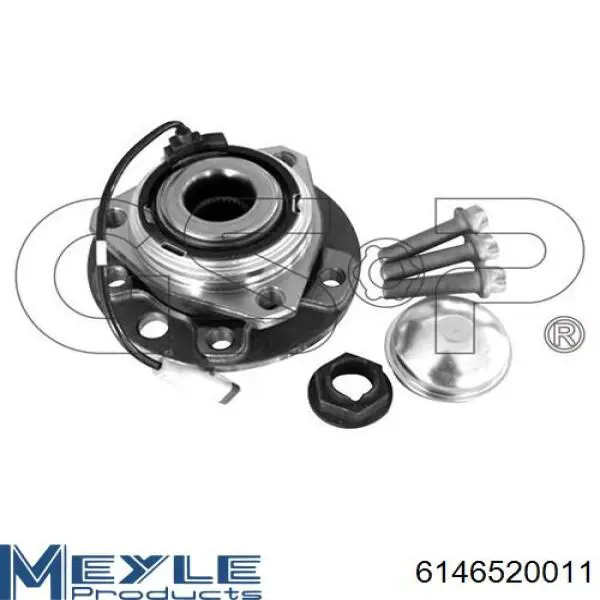 Buje de rueda delantero 13110964 Opel