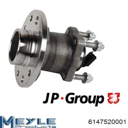 WM2076 Metzger Buje de rueda trasero