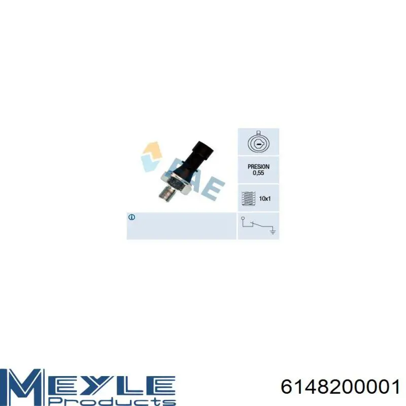 Sensor de aceite Beru SPR037