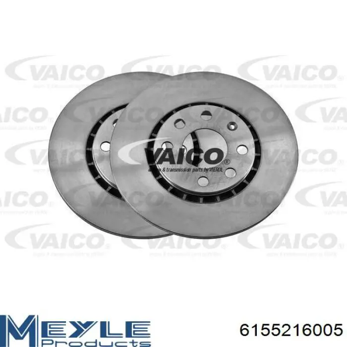 Disco de freno 0569055 Opel