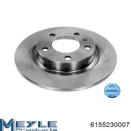 Disco de freno trasero Meyle 6155230007 precio, desde 32,84 EUR