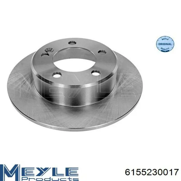 Disco de freno trasero Meyle 6155230017 precio, desde 50,67 EUR