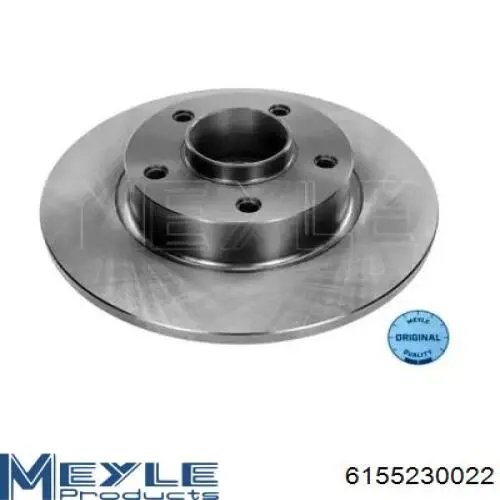 Frenos traseros Meyle 6155230022