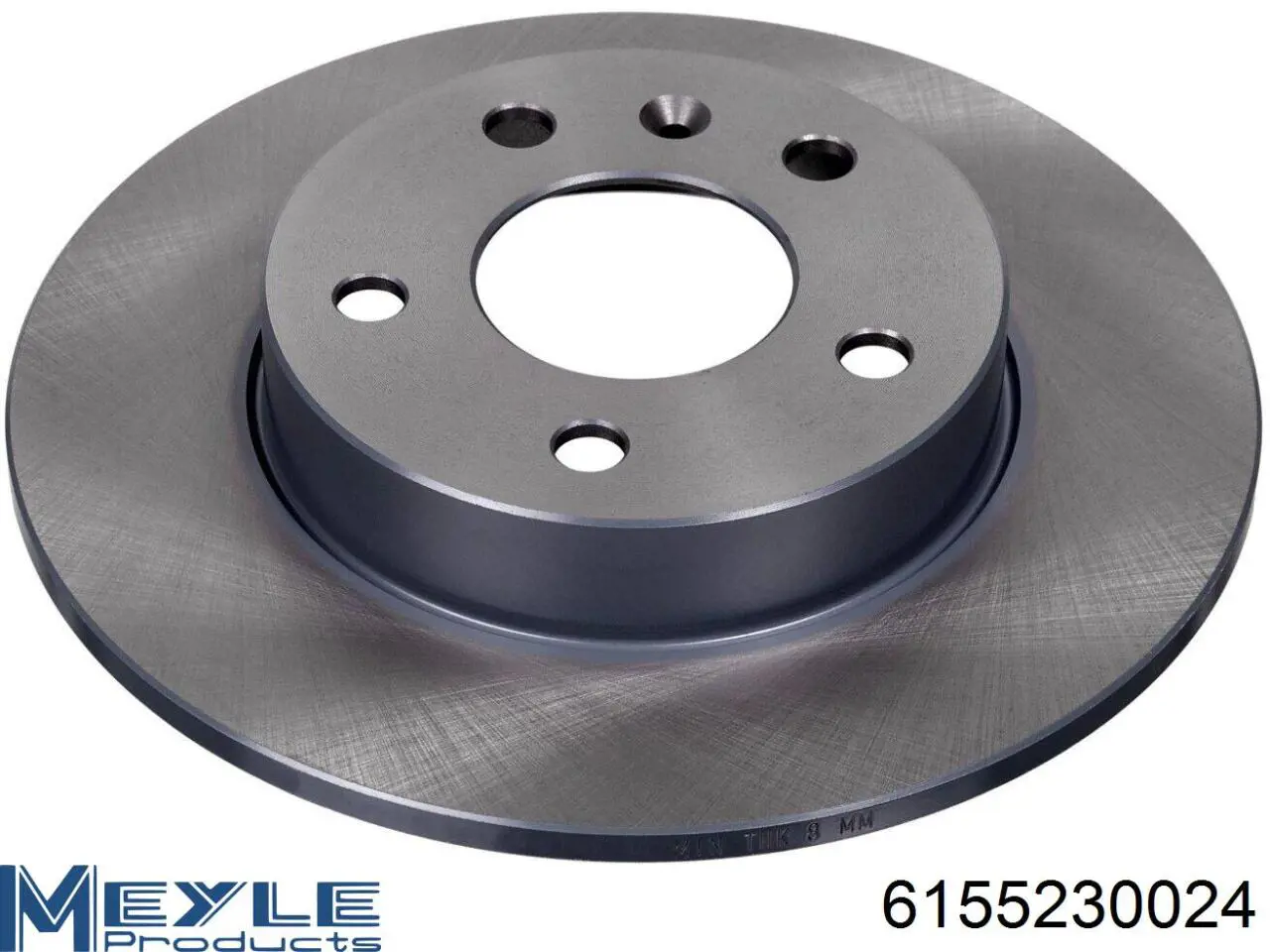 Disco de freno trasero 90575113 Opel