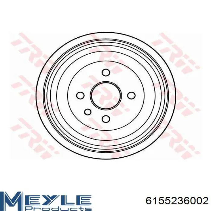 Comprar BTF69Y03104014 ZAZ Tambor de freno trasero