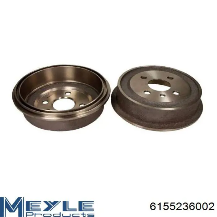 Tambor de freno trasero General Motors 90168958