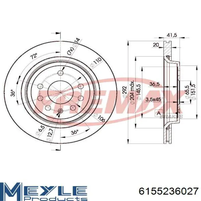Comprar 986479142 Bosch Disco de freno trasero