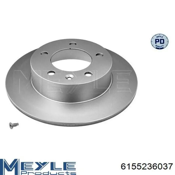Disco de freno trasero 4320600QAA Nissan/Infiniti