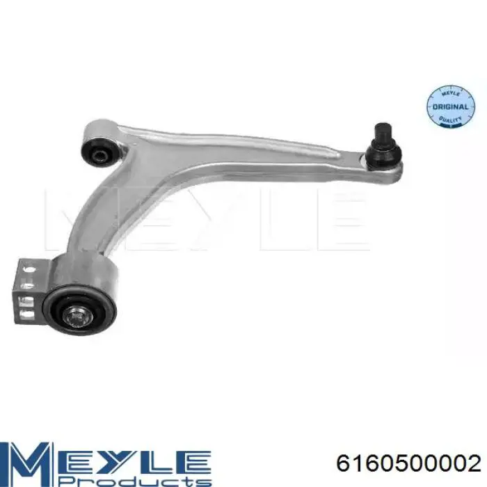 Brazo inferior derecho de la suspensión delantera 551838 Polcar