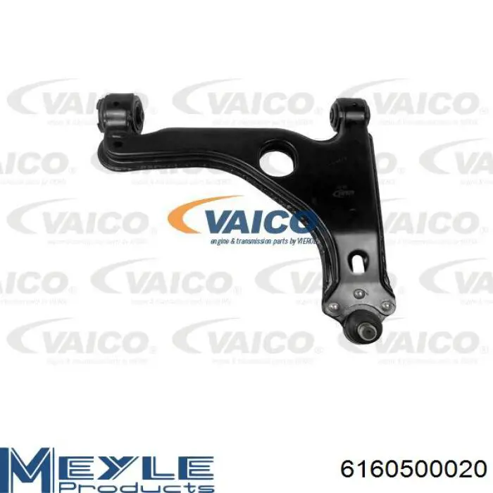 Brazo inferior derecho de la suspensión delantera Meyle 6160500020 precio, desde 56,20 EUR