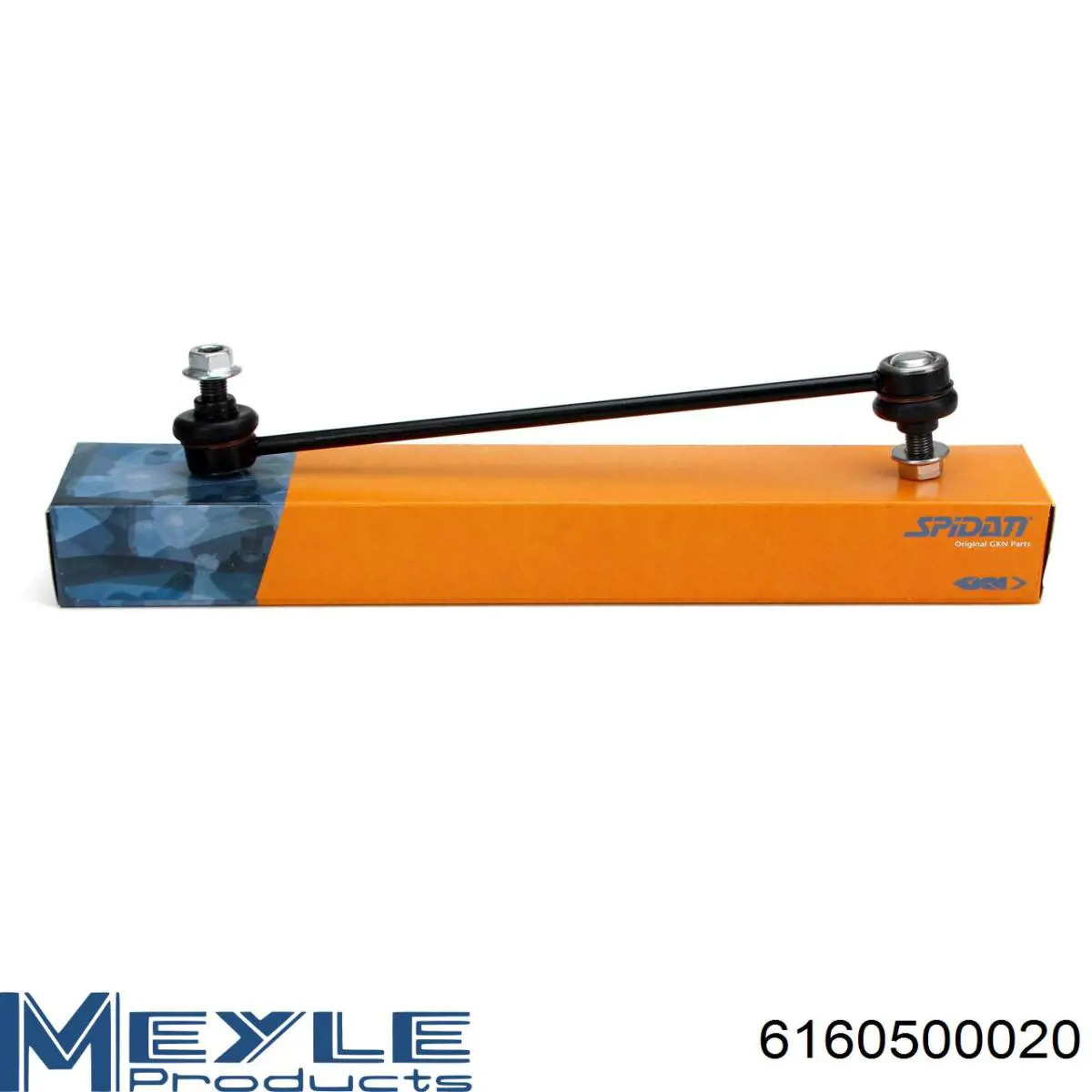 Brazo inferior derecho de la suspensión delantera 6160500020 Meyle