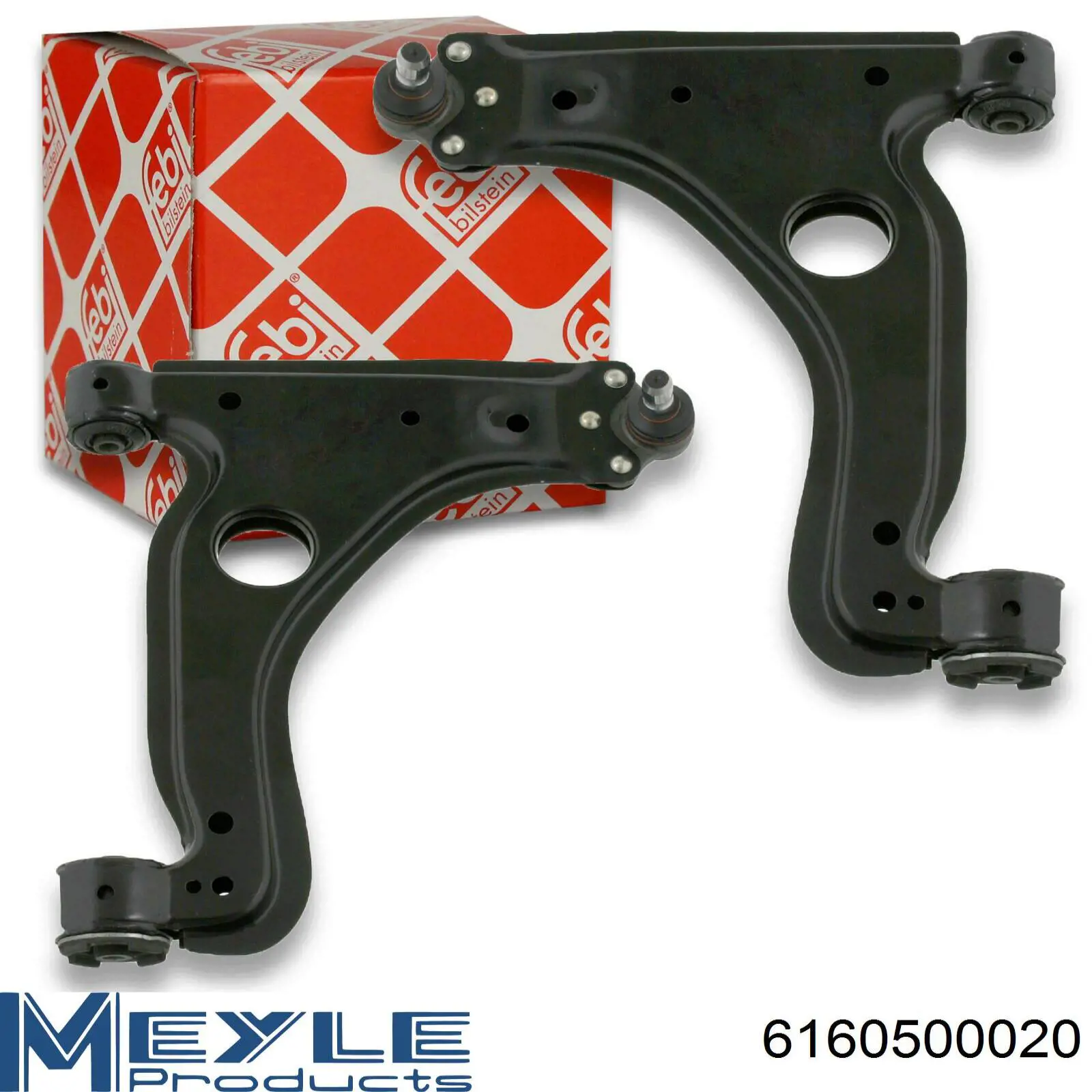6160500020 Meyle Brazo inferior derecho de la suspensión delantera