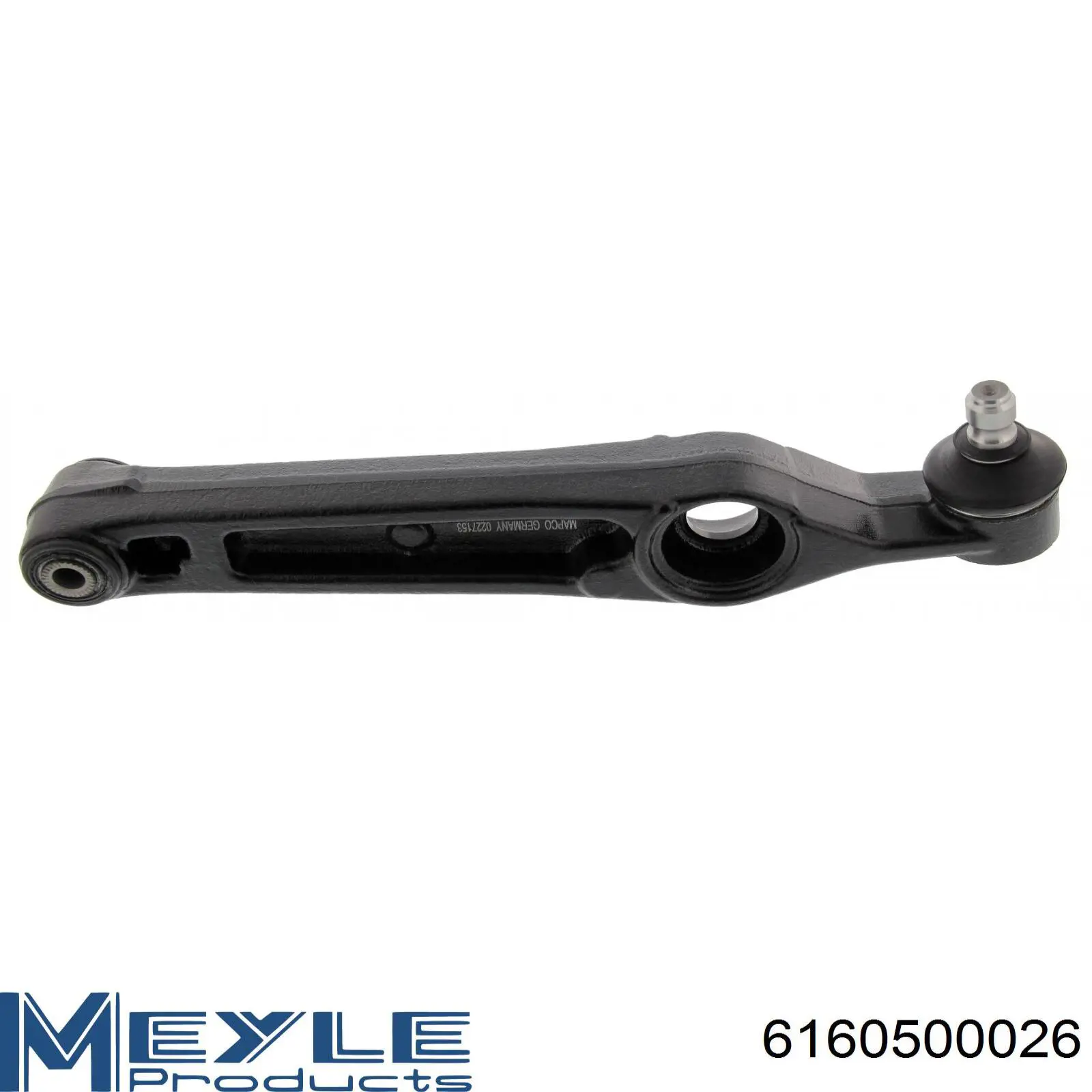 Brazo inferior izquierdo/derecho de suspensión delantera 54541 Mapco