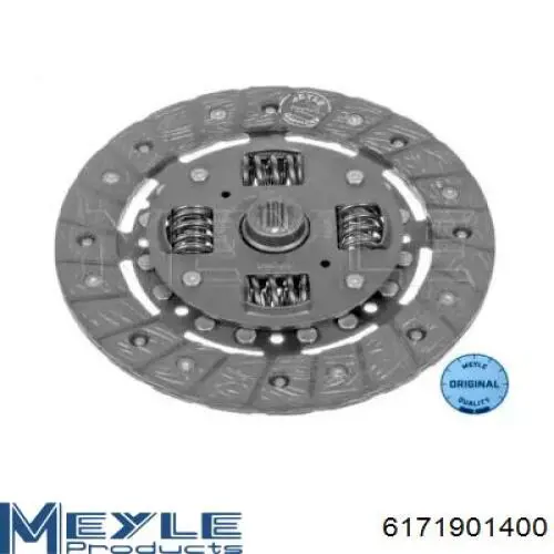 Disco de embrague Meyle 6171901400 precio, desde 38,23 EUR