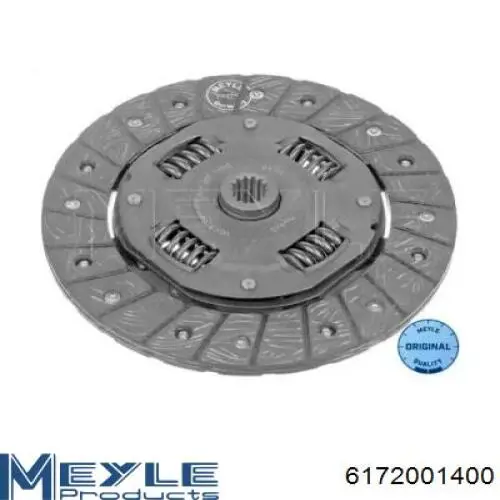 Disco de embrague Meyle 6172001400 precio, desde 28,51 EUR