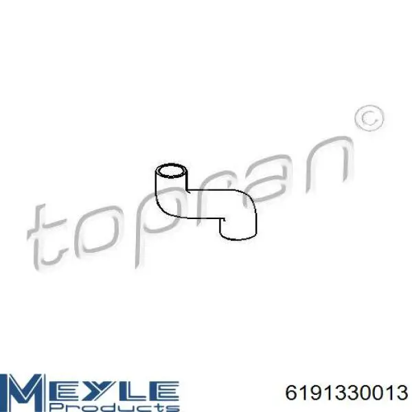 Conducto refrigerante, bomba de agua, de recepción para Opel Astra (51, 52)