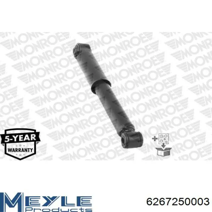 Amortiguador trasero Opel Astra 51, 52, F35, M35