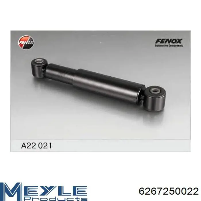 Comprar 6267250022 Meyle Amortiguador trasero