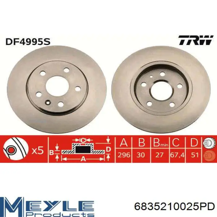 Comprar 23118529 General Motors Freno de disco delantero