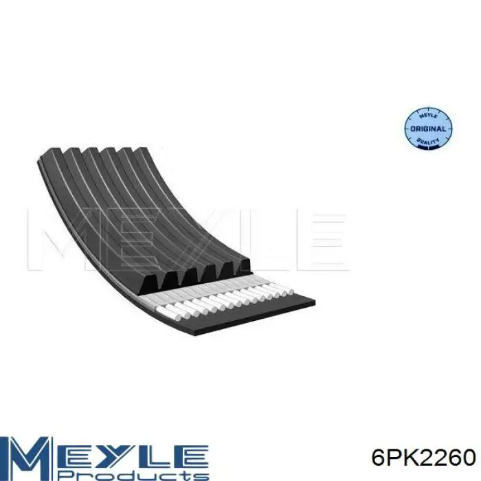 6PK2260 Meyle correa trapezoidal