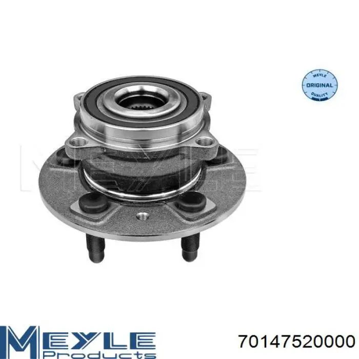 102717000B BMW cubo de rueda delantero