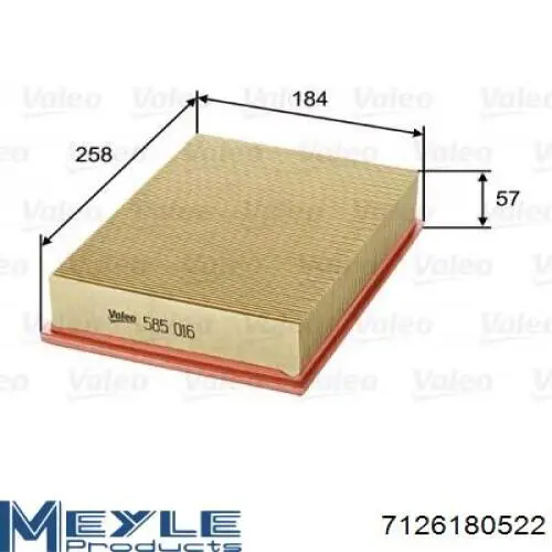 Filtro de aire 87438248 Case