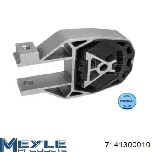 Soporte de motor trasero izquierdo 7141300010 Meyle
