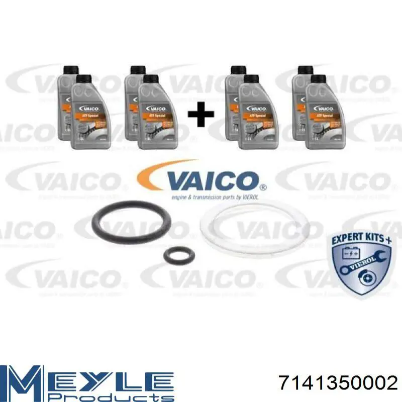 7141350002 Meyle Kit de servicio para cambio de aceite de transmisión automática
