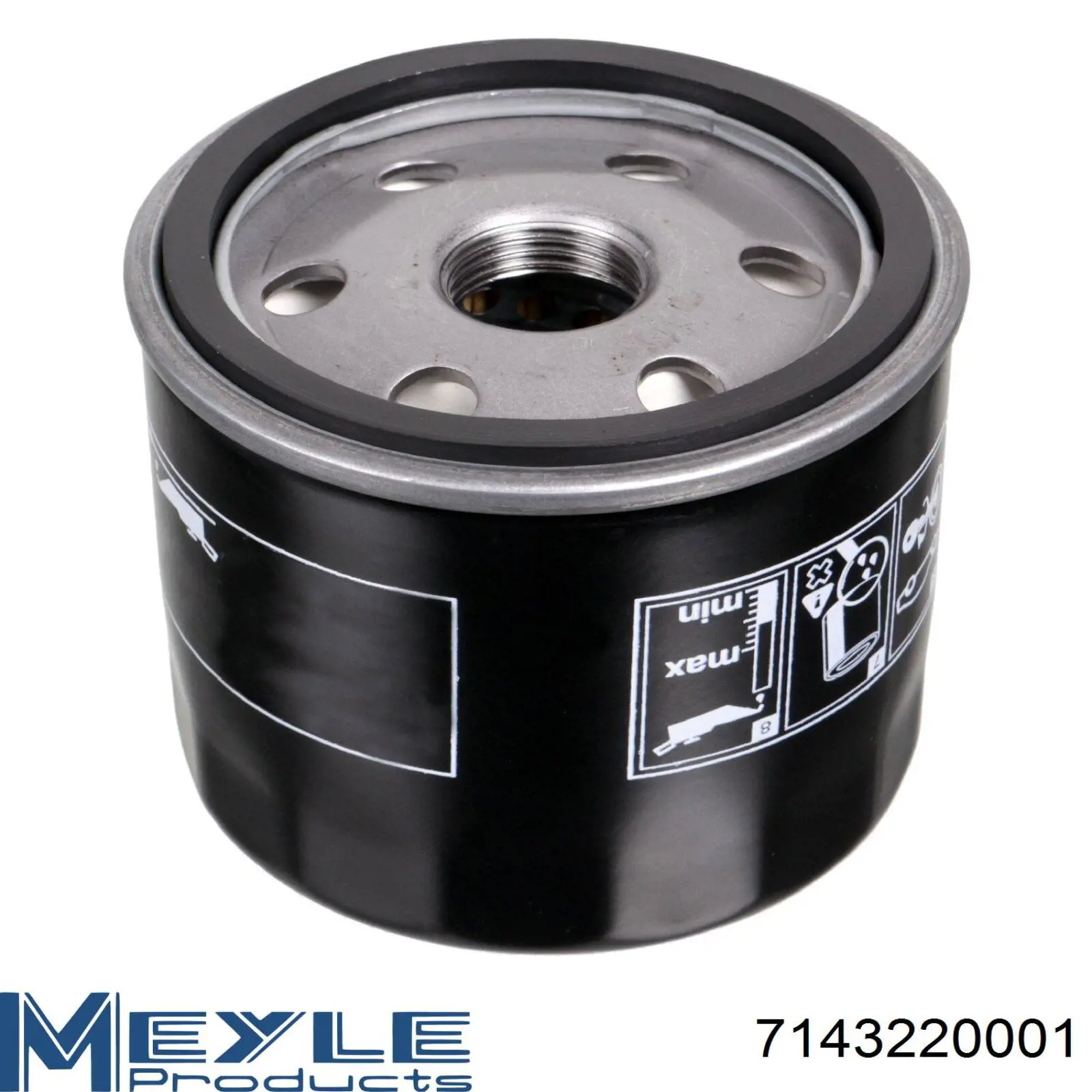 Filtro de aceite motor Meyle 7143220001