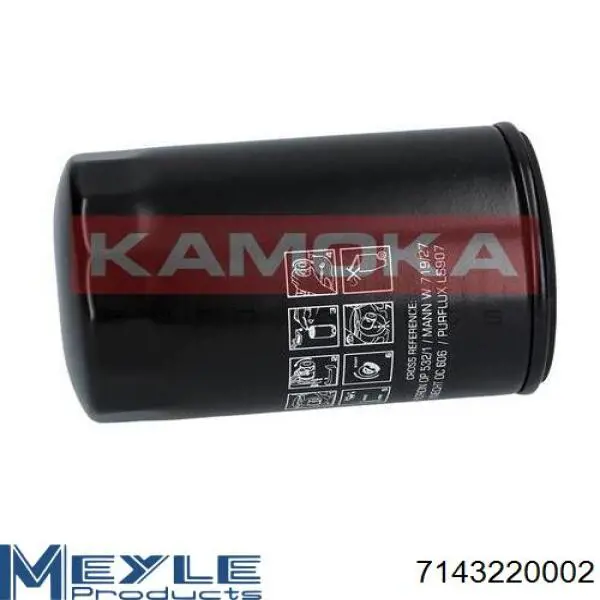 Filtro de aceite F8CZ6731AA Ford