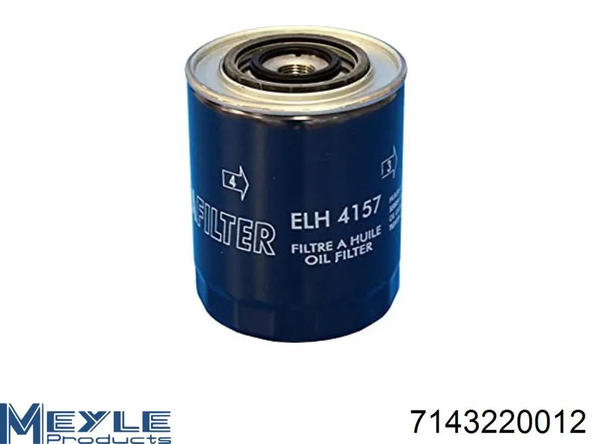 1N4402 Peugeot/Citroen filtro de aceite