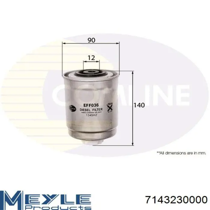 71758030 Magneti Marelli filtro de combustible