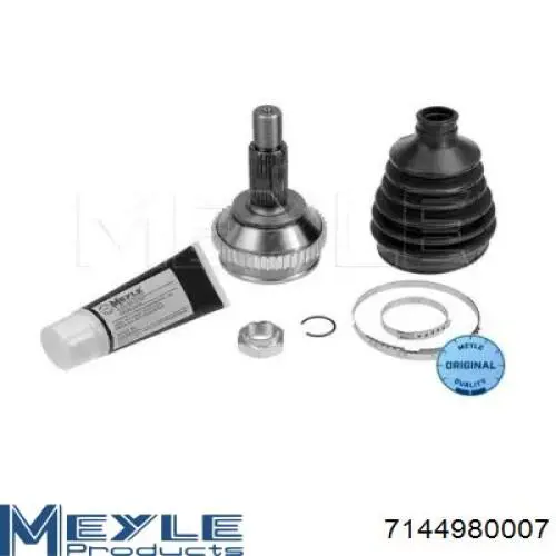 Junta homocinética exterior delantera Meyle 7144980007 precio, desde 28,01 EUR
