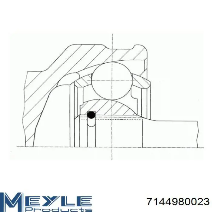 TOJ0128 Magneti Marelli junta homocinética exterior delantera