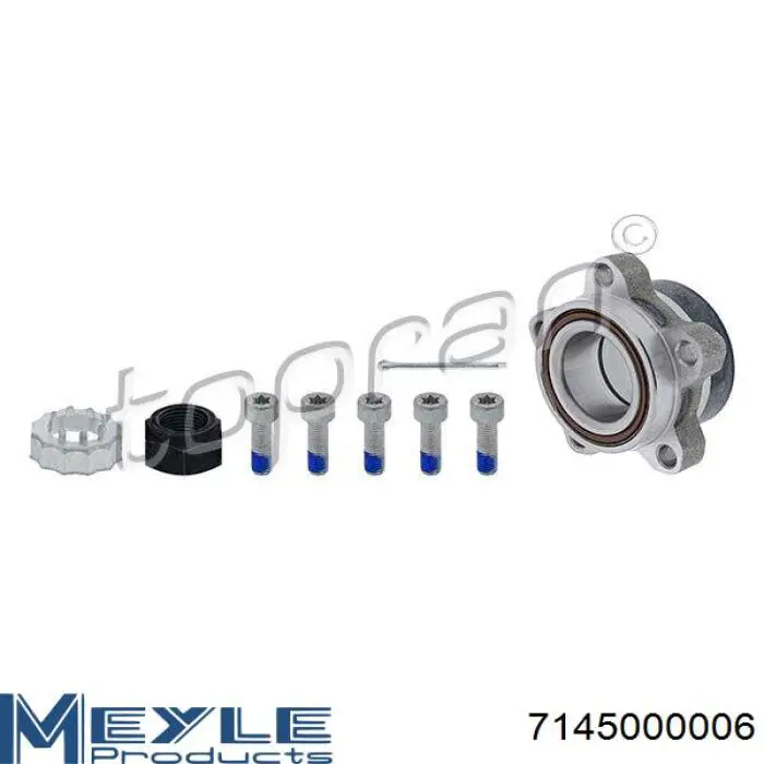 Cojinete de rueda delantero 460163 Sidat
