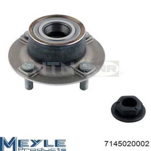 7145020002 Meyle cubo de rueda trasero