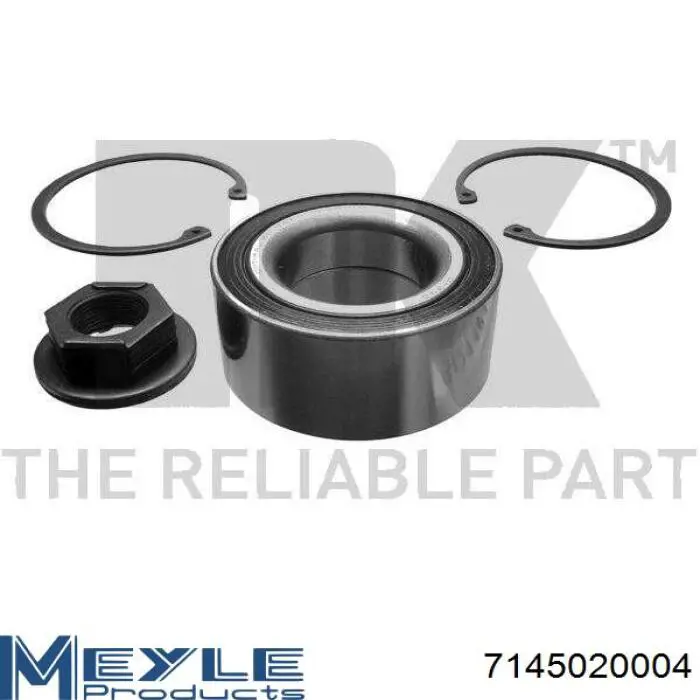 Cojinete de rueda delantero Meyle 7145020004 precio, desde 27,82 EUR