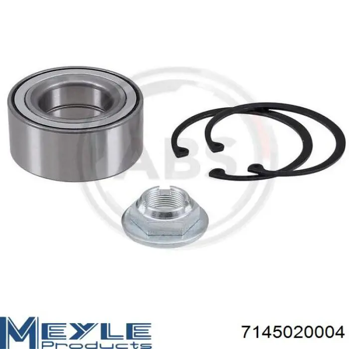 Comprar 7145020004 Meyle Cojinete de rueda delantero