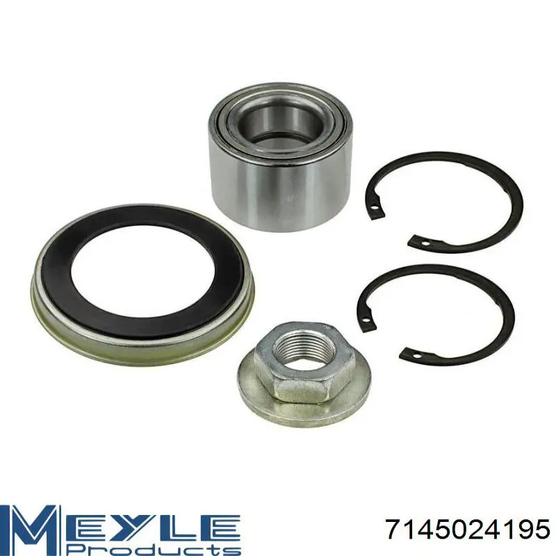 Rodamiento de rueda delantero Ford 5024195