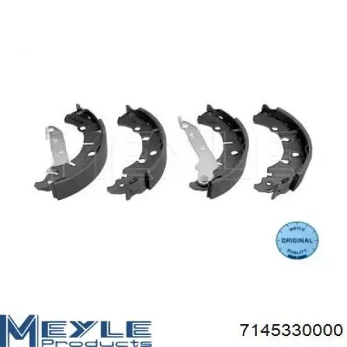 Zapatas de freno de tambor traseras Meyle 7145330000 precio, desde 29,24 EUR