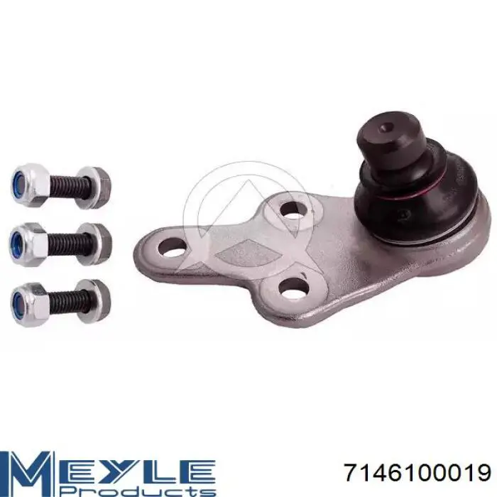 Silentblock del brazo de suspensión 7146100019 Meyle